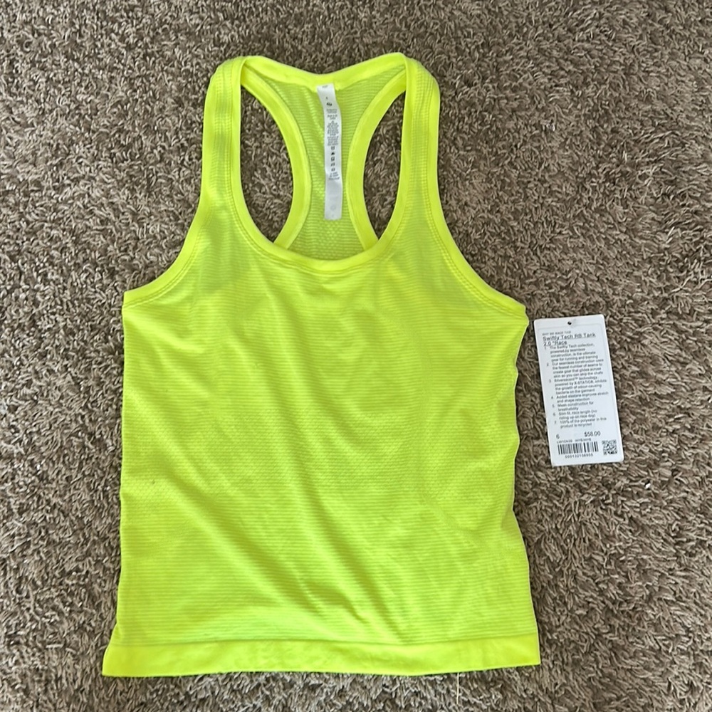 COPY - Lululemon Swiftly Tech Tank Top (BRAND NEW WITH TAGS) size 6
